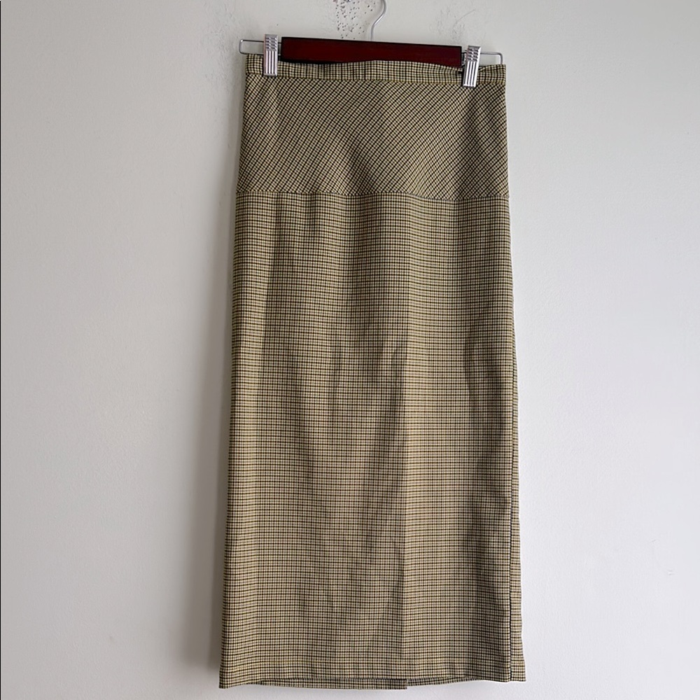 Urban Outfitters Plaid Pencil Skirt